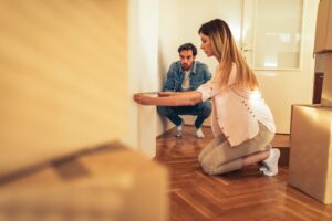 Planning home decoration together