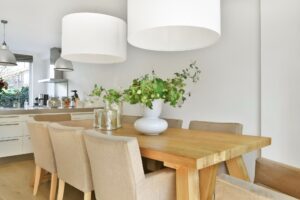 Interior of the studio format in a modern house