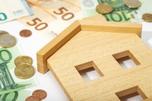Buy, sell or rent a house concept